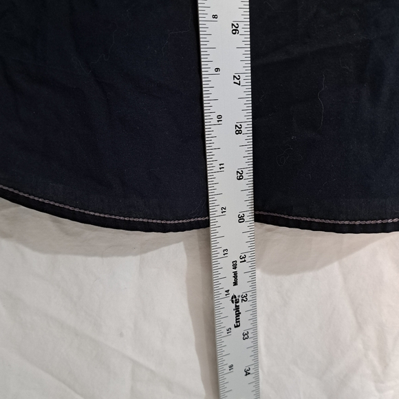 Tranquility Mayhem Mens Medium Button-Down Long Sleeve Shirt Black Western Style - Picture 9 of 9